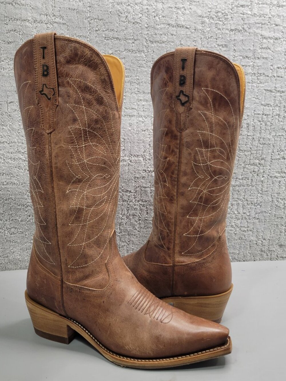 Tecovas The Annie Monarch Women's Size US 8.5B Scotch Goat Cowgirl Boots. - Picture 9 of 15